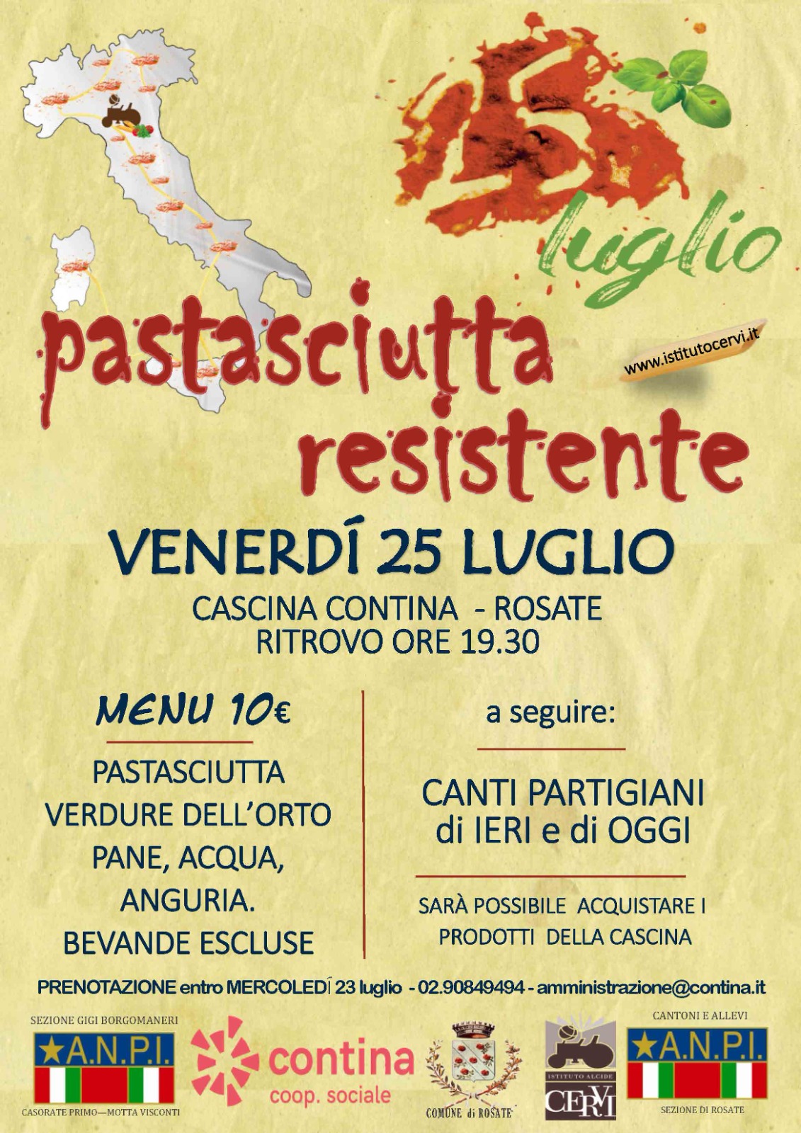 PASTASCIUTTA ANTIFASCISTA DEL 25 LUGLIO